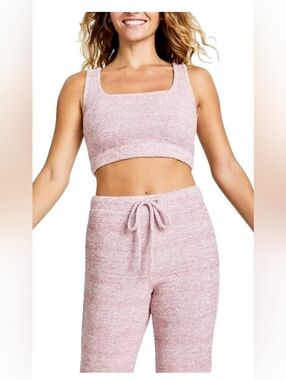 Style Not Size For Jenni Knit Crop Tank and Drawstring Lounge Pants Set